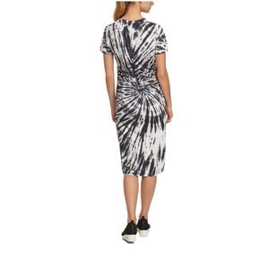 Dkny Dresses - NWT DKNY TIE-DYE RUCHED T-SHIRT DRESS Dkny Dresses - NWT DKNY TIE-DYE RUCHED T-SHIRT DRESS